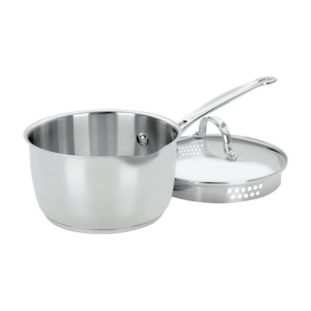 Cuisinart Cuisinart Chef's Classic Stainless Steel Saucepan 2 qt Silver 719-18P